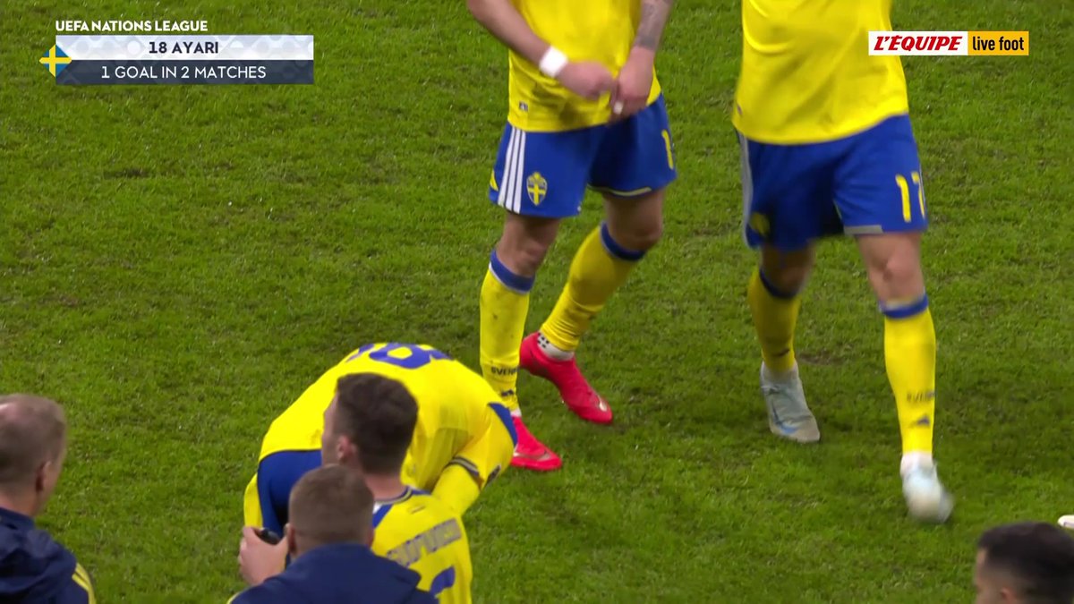 🇸🇪-🇵🇱 Le contrôle orienté délicieux de Yasin Ayari pour remettre la Suède devant Le direct sur L'Équipe live foot > #lequipeFOOT