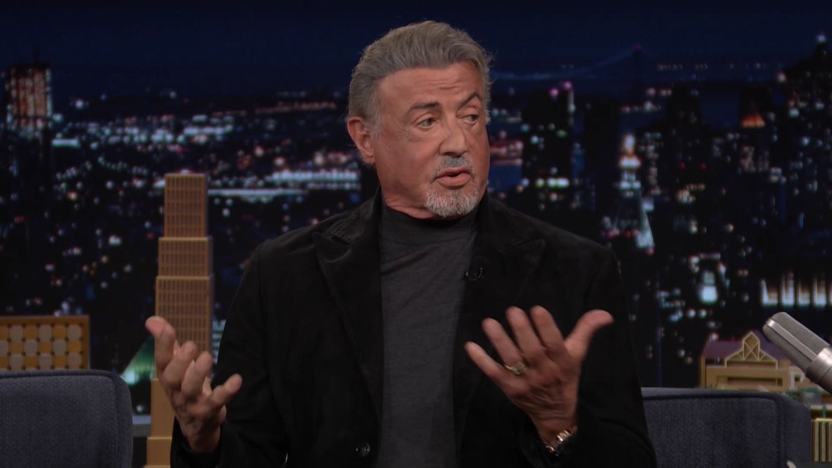 .Sylvester Stallone changed the original ending of Rocky! #FallonTonight