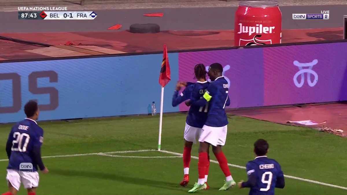 ⚽️🔥 يا له من هدف! مايكل أوليسيه يفتتح التسجيل لمنتخب فرنسا بعد مجهود فردي رائع 🇫🇷 #دوري_الأمم_الأوروبية