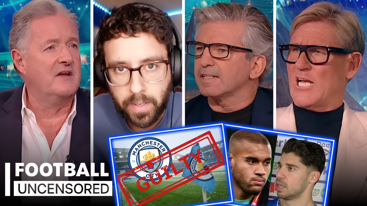 🤬 “You WOULDN’T Relegate Them!?” ❌ “The consequence has to mean the league isn’t scorched in the process!” Piers Morgan and Simon Jordan DISAGREE over what Manchester City’s punishment should be for the 114 charges 👇 📺 Piers Morgan | @sjopinion10