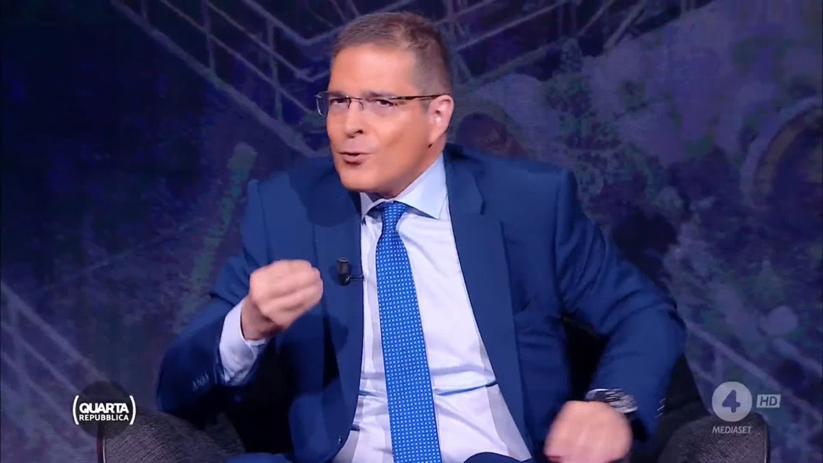 "Gli stranieri a loro servono per fare i lavori che gli italiani non riescono più a fare cioè votare a sinistra" #Capezzone #quartarepubblica