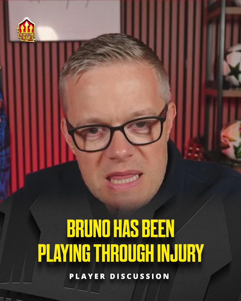 "You need a bloody break!" 🤯 Should Man United be more strict with players playing through injury? 👇