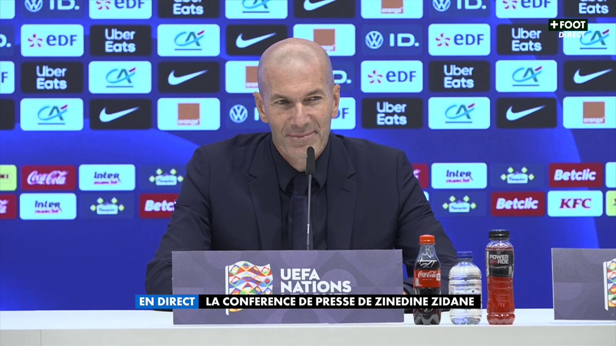 "Je ne sais même pas ce que j'ai fait" 🤣 Zinédine Zidane raconte sa célébration énorme sur le but de Michael Olise face à la Belgique 🇫🇷