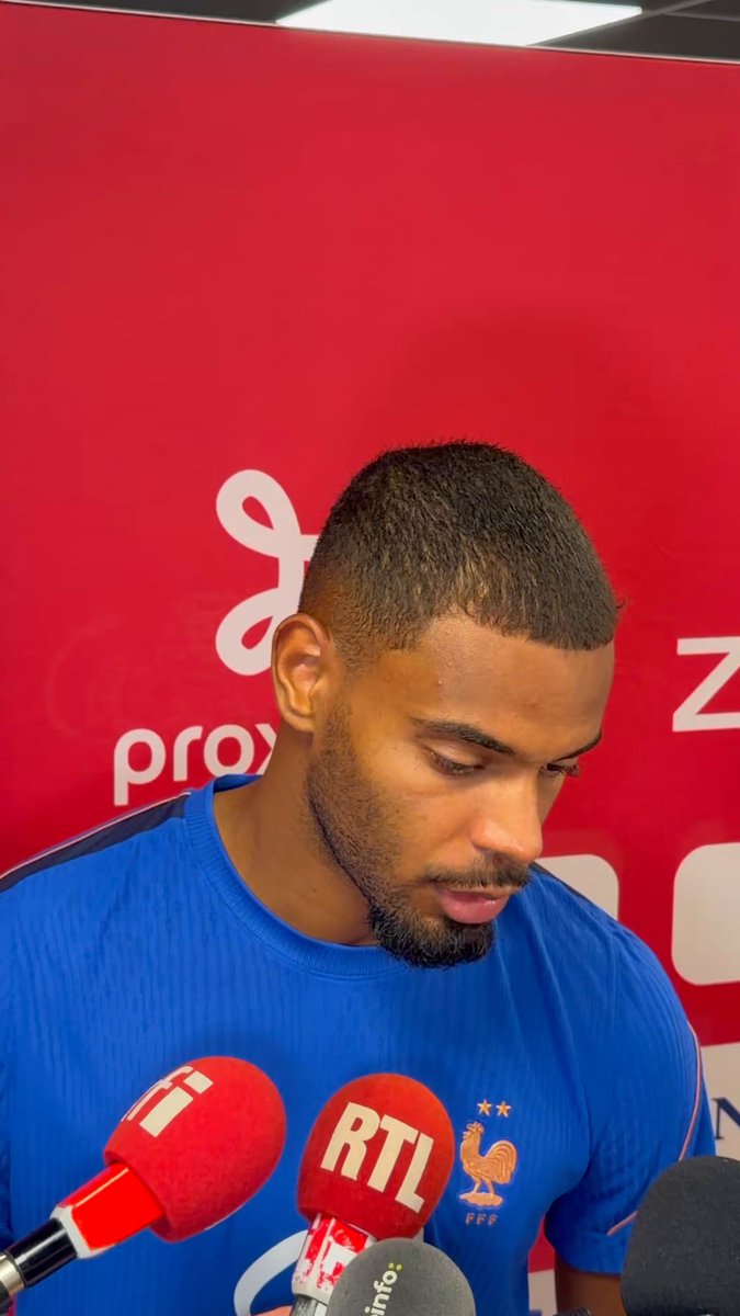 « En Bleus comme à l’Inter je suis dans une position qui n’est pas forcément la mienne. Le plus important c’est d’être sur le terrain et d’aider l’équipe. Je prends plus de plaisir quand je joue à mon poste mais j’en prends aussi (à gauche » Andy Diouf #BELFRA