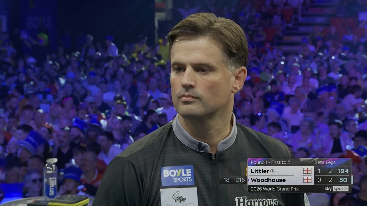 Luke Woodhouse wins a crucial leg to take this contest to a deciding setโฆ ๐ ๐บ #WGPDarts | R1