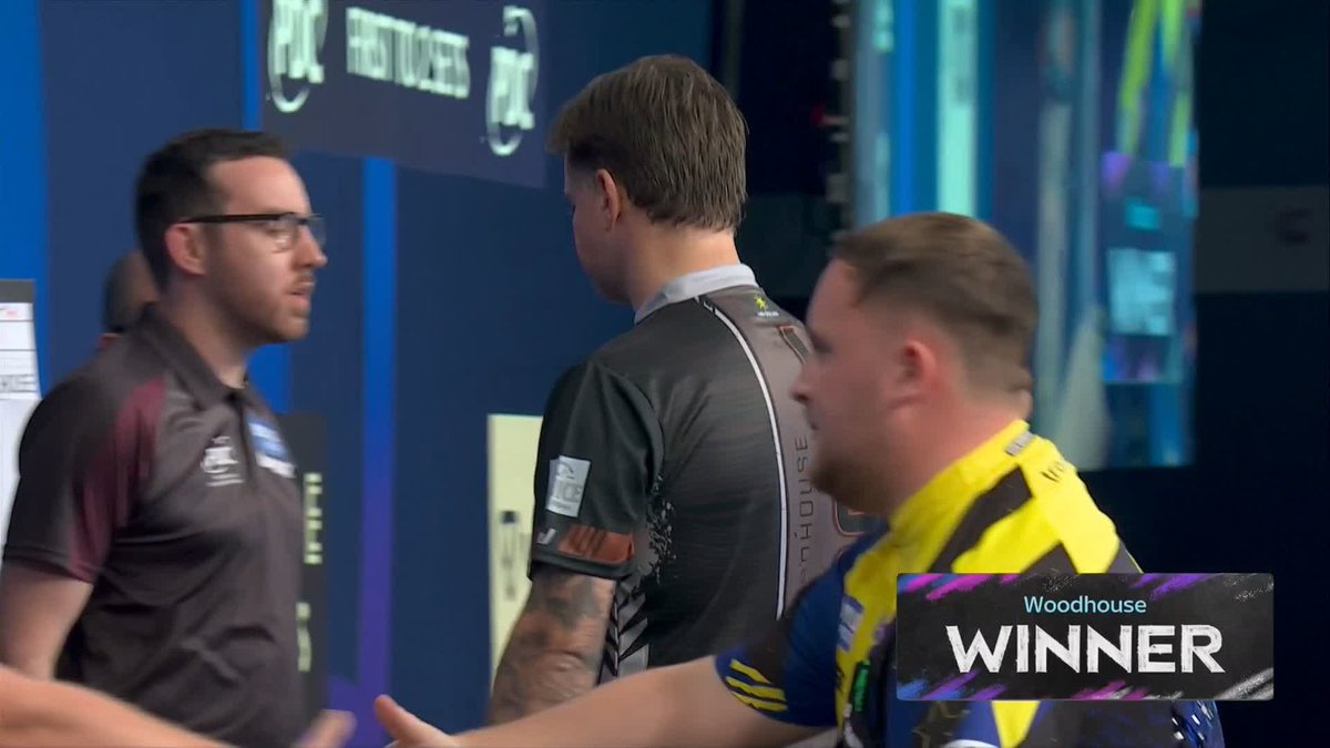 HUGE UPSET! 🚨 Luke Woodhouse has dumped Luke Littler out of the World Grand Prix! 🤯
