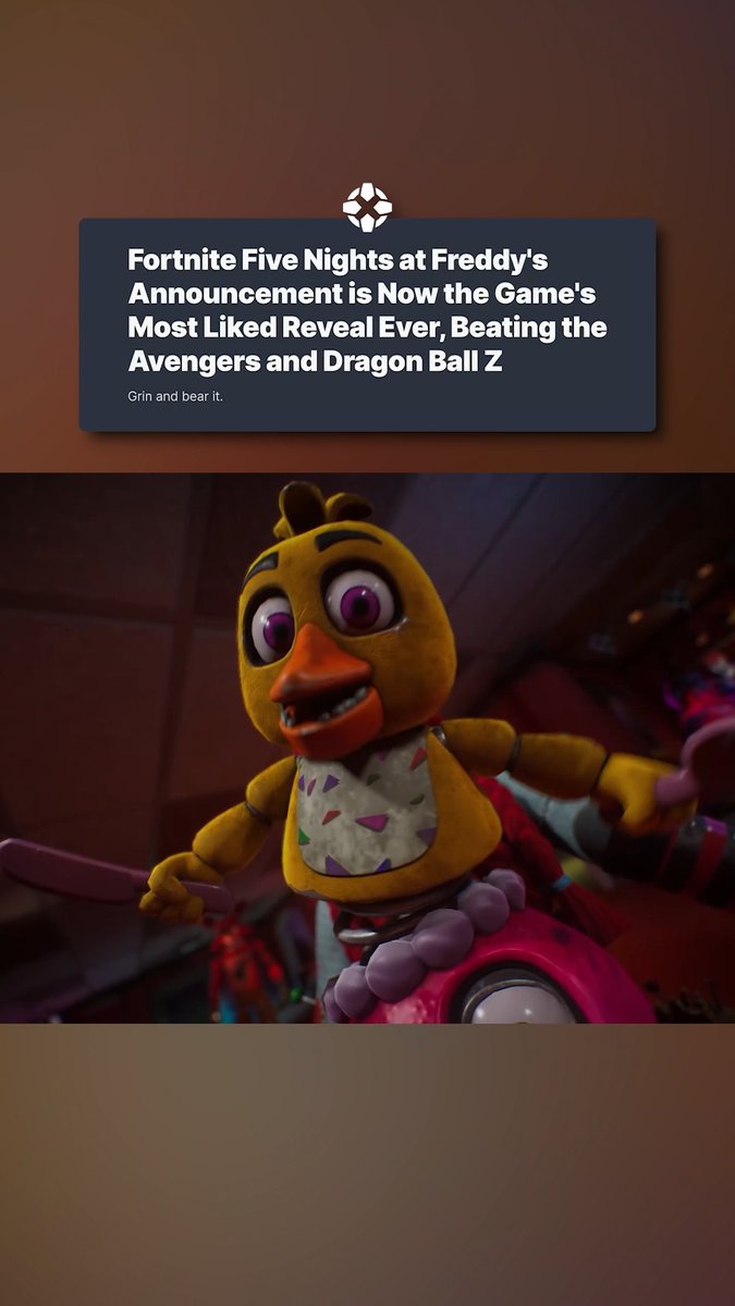 It's safe to say FNAF coming to Fortnite is hugely popular.