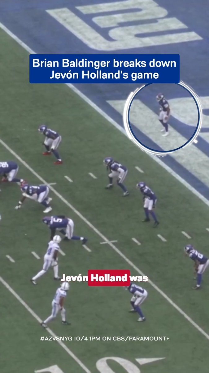 .Brian Baldinger breaks down Jevón Holland's game changing plays