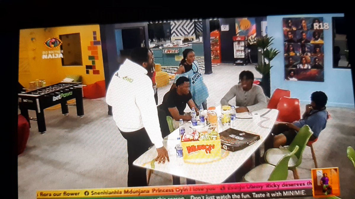 This thing really hurt Keivo o, he is crying. #bbnaija Video credit: BBNaija