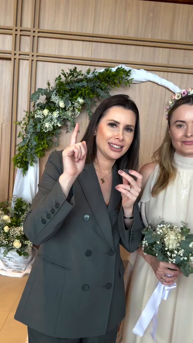🚨AGORA - Júlia Zanatta se casa com Guilherme Colombo e diz que o voto é casado