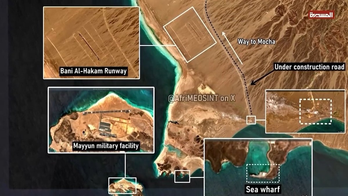 Yemen’s HOUTHIS TAKE CONTROL of NEW AIRBASE overlooking key BAB AL-MANDAB STRAIT
