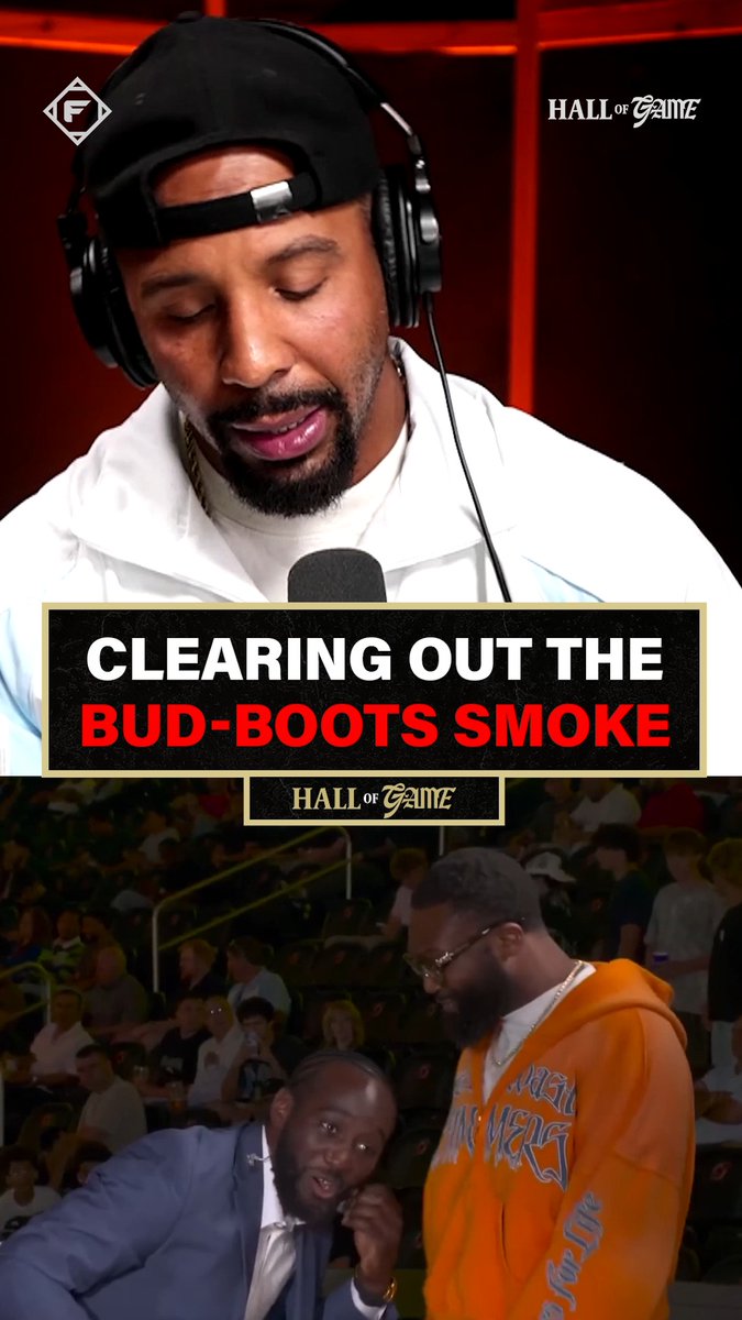 Andre Ward and Roy Jones Jr. had to set the record straight on all the Bud vs. Boots talk 👀 All episodes of HALL OF GAME are available on the ALL THE SMOKE FIGHT YouTube. #TerenceCrawford #JaronEnnis