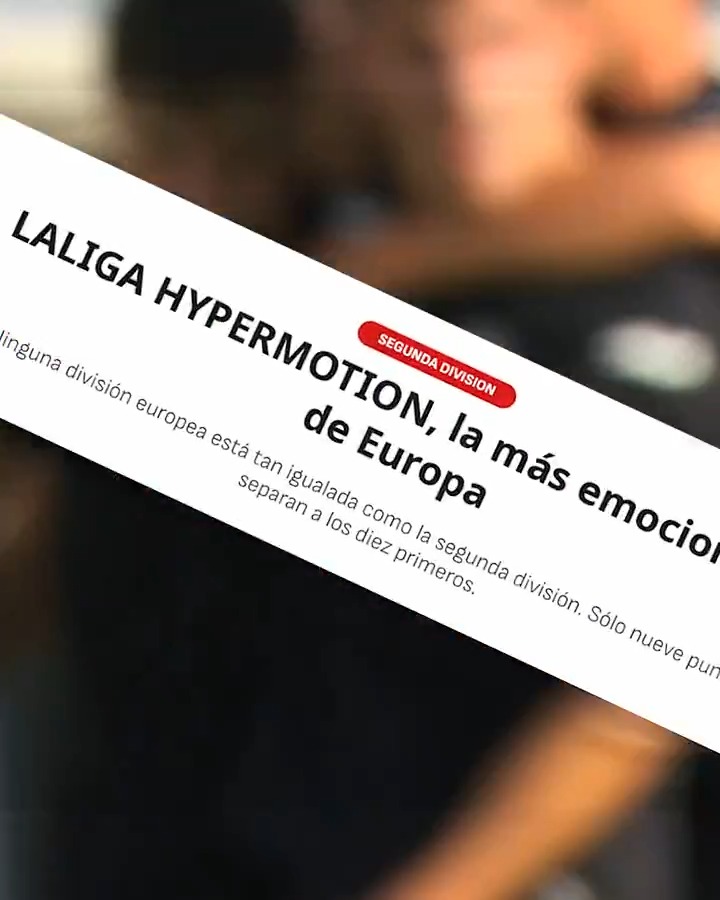 Este parón, LALIGA HYPERMOTION no cierra sus puertas. Una competición imprevisible donde cada partido puede cambiar hasta el último minuto. Descubre dónde ver todos los partidos de la jornada 8. AbiertoXLALIGAHYPERMOTION | LALIGA HYPERMOTION