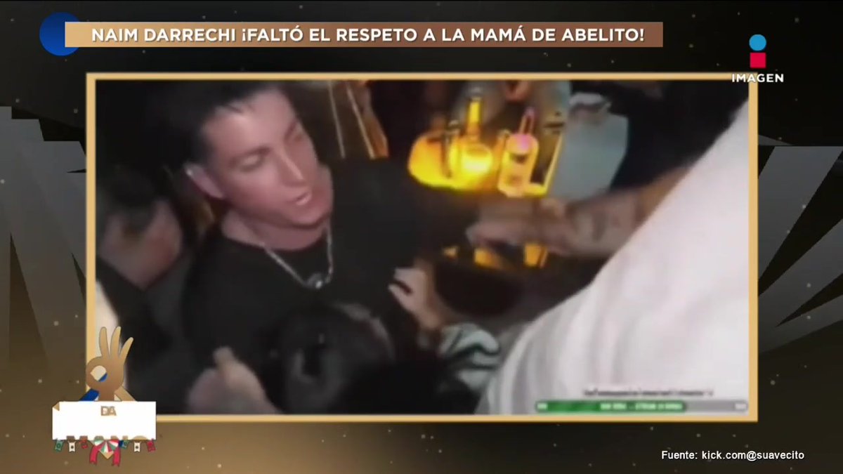 ¡Naim Darrechi recargó sus partes ÍNT1M4S a la mamá de Abelito y se fue a los G0LP3S contra Aarón Mercury! #DePrimeraManoTV👌 de lunes a viernes 3 pm por el 3.1 de #ImagenTelevisión: