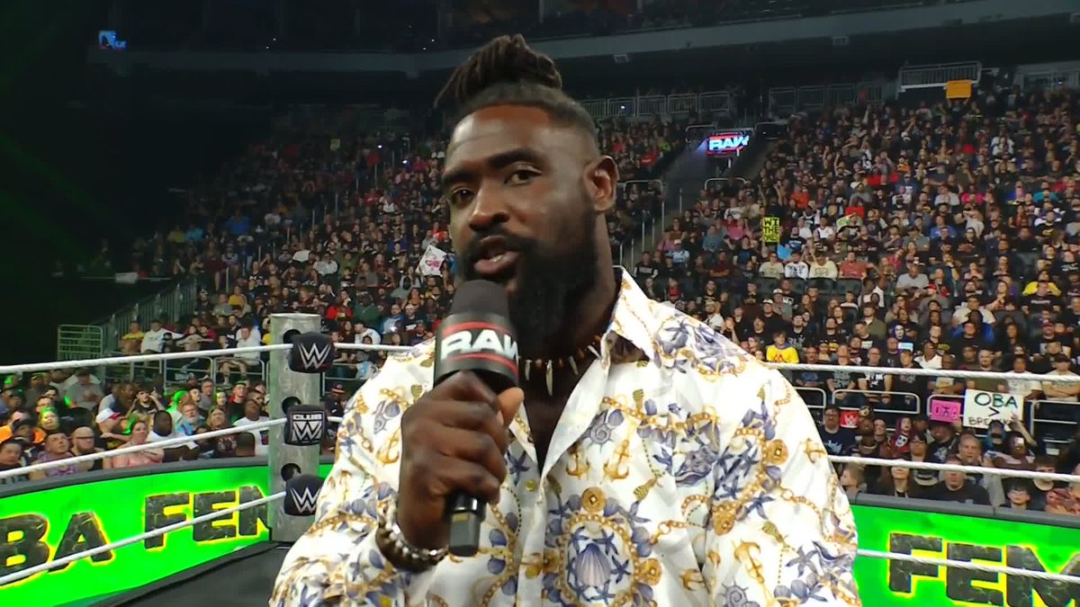 "A wise man taught me that" Oba Femi wwe is COOKING 🔥
