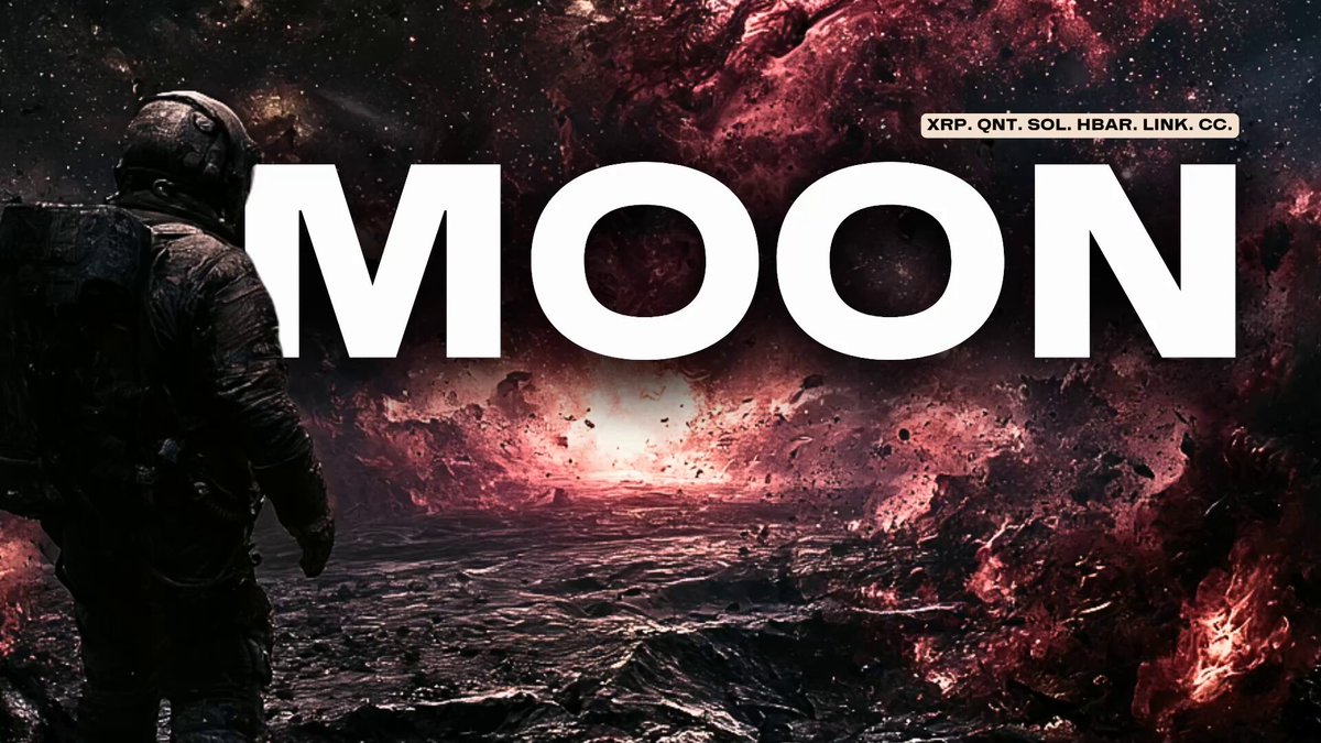 Life on the Moon 🌔 Citi confirms Quant Clearinghouse scale. Hedera ties to NVIDIA AI "trust layer". Chainlink confirms Swift and DTCC. R3 confirms Solana launch. Canton confirms London Stock Exchange Group. This isn't just speculation anymore. The confirmations are stacking up: • Hedera ties to Nvidia trust layer • Chainlink inside Swift & DTCC • Solana > Nasdaq & BTC via ORE • IBM x Hashgraph Group x IDTrust • Citi Group on Quant TCH Scale • XRPL & BIS data signals adoption • London Stock Exchange named Canton super validator and deeper ties Documentation > Dot Connecting $LINK $CC $QNT $HBAR $SOL $XRP