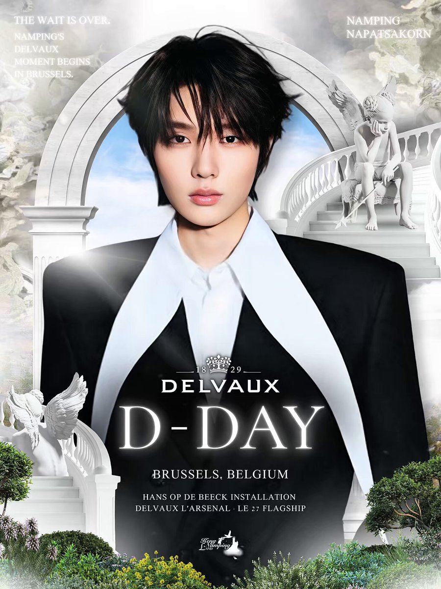 Hola Belgium Namping is Here ! ร่วมฉลอง D-Day เปิดประตูใบใหม่ให้กว้าง ต้อนรับน้องน้ำปิงกับงานใหญ่ครั้งสำคัญ your work hard really paid off 🐰💌🙌🏻 #NampingStarInBrussels