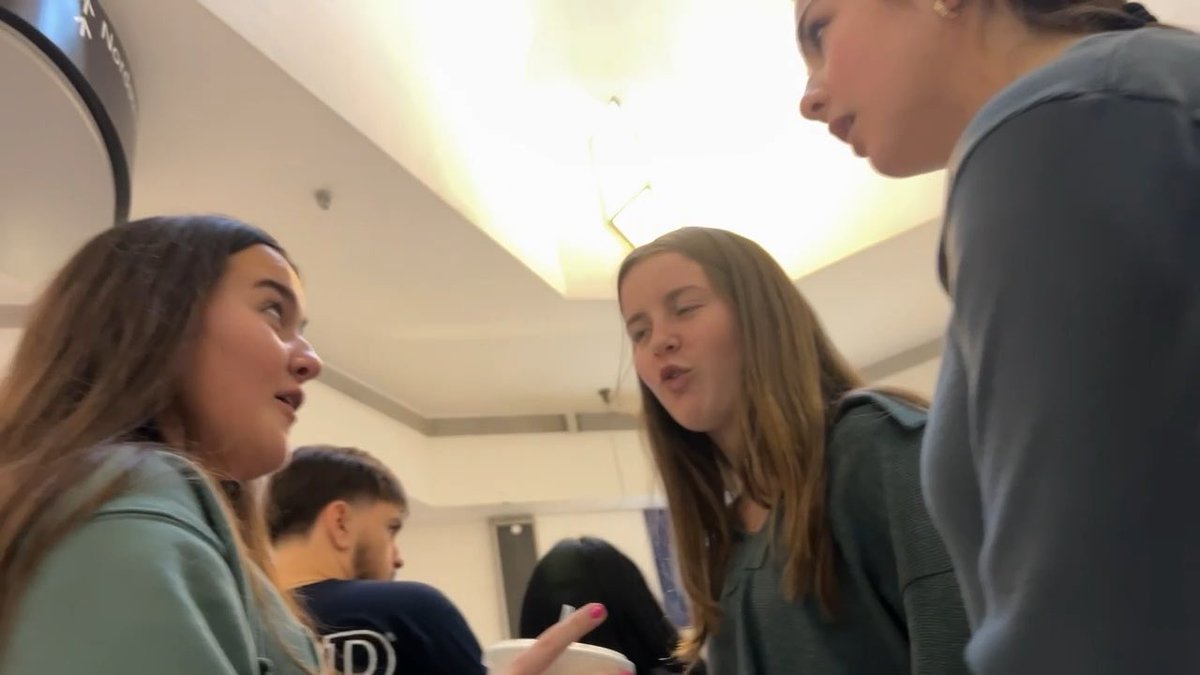 Can your goon stick handle a slim thicc teen trio in tights teasing for ten tantalizing minutes???