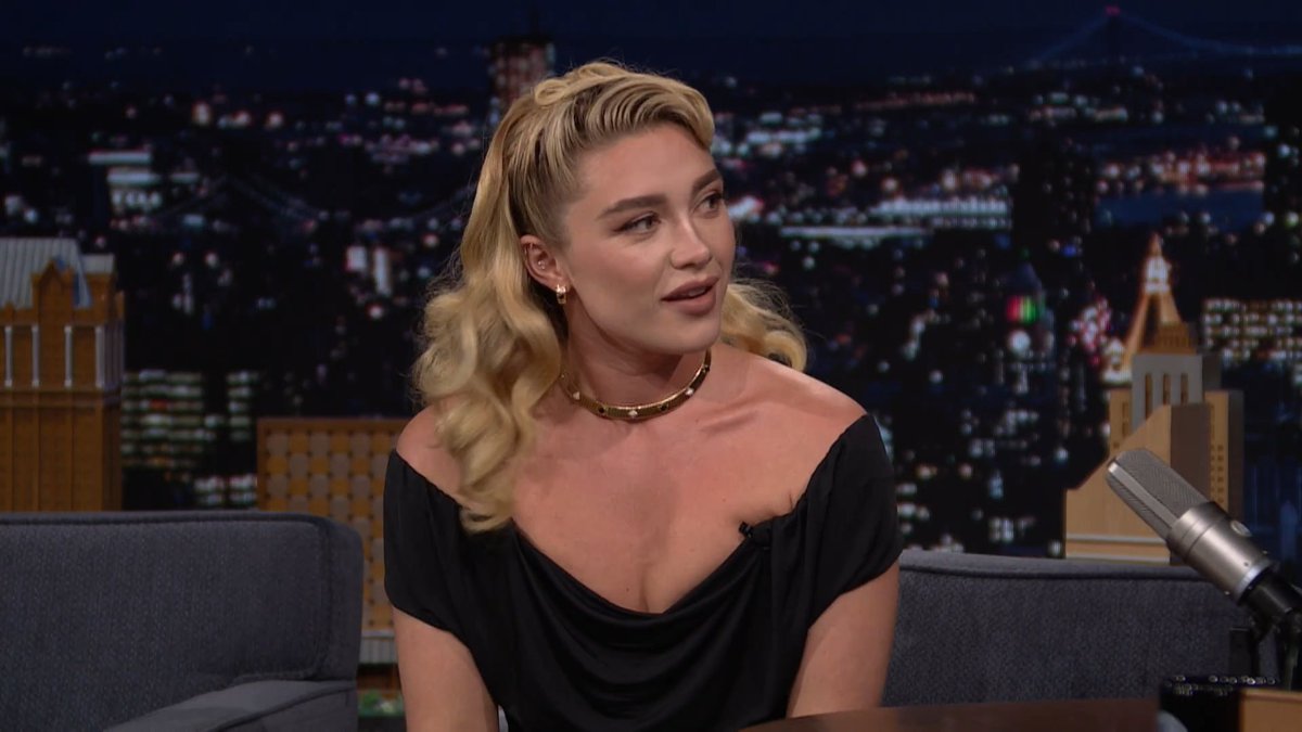 “It’s probably one of the hardest characters I’ve ever played.” -Florence Pugh on her role as Cathy Ames in East of Eden. #FallonTonight