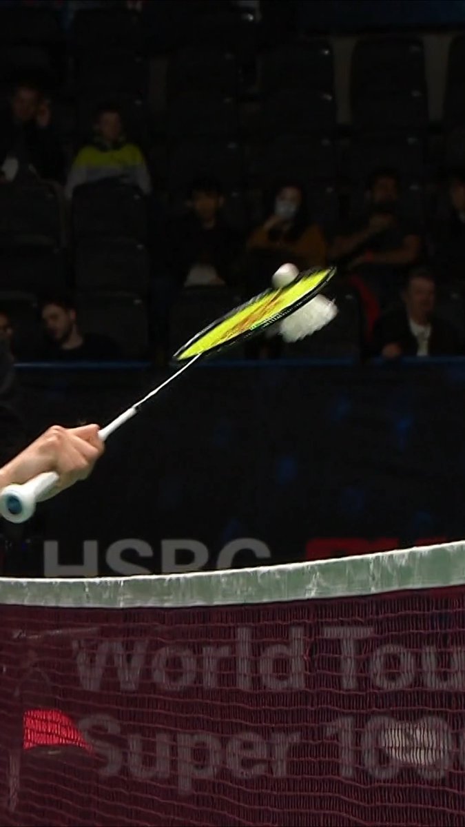 Well, that’s a sticky situation. 😅 #badminton #throwback