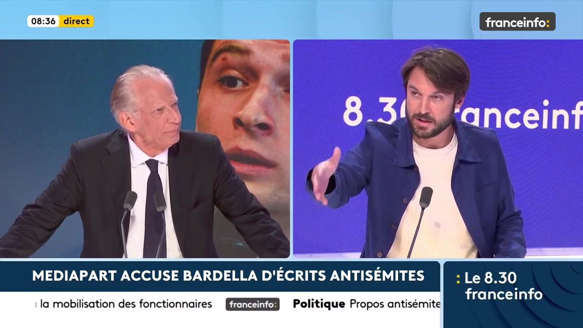 🔴 Propos antisémites attribués à Jordan Bardella ➡️ "Le Rassemblement national défend une politique qui est contraire à tous nos principes d'égalité", répond Dominique de Villepin, ancien Premier Ministre, fondateur de la France humaniste