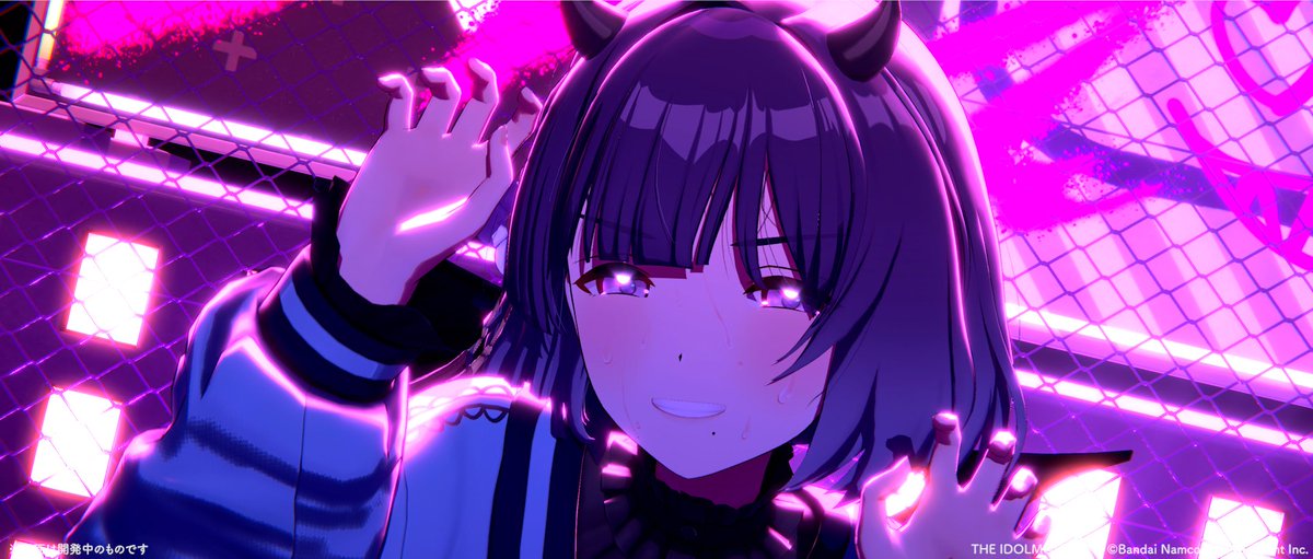 🖤明日から登場予定！🖤 #秦谷美鈴 💜小悪魔ガシャ ─── ･ ｡ﾟ☆: .☽ . :☆ﾟ. ─── お楽しみに🛏️