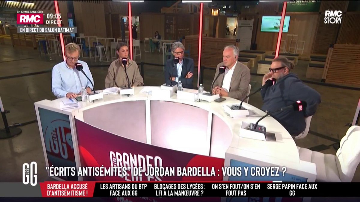 🗣️ Antoine Diers : "Les propos rapportés sont honteux, inadmissibles, impensables. Bardella nie les avoir tenus. Ça tombe au bon moment pour les ennemis du RN. Comme par hasard, c'est 'retrouvé' pile au moment de la présidentielle." #GGRMC
