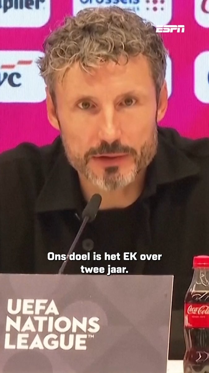 Mark van Bommel kijkt naar het grotere doel met België 👀🇧🇪 🔗