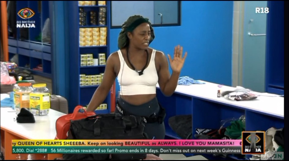 Sheba blows hot on Tram!! 🔥 🎥: Big Brother Naija #BBNaija