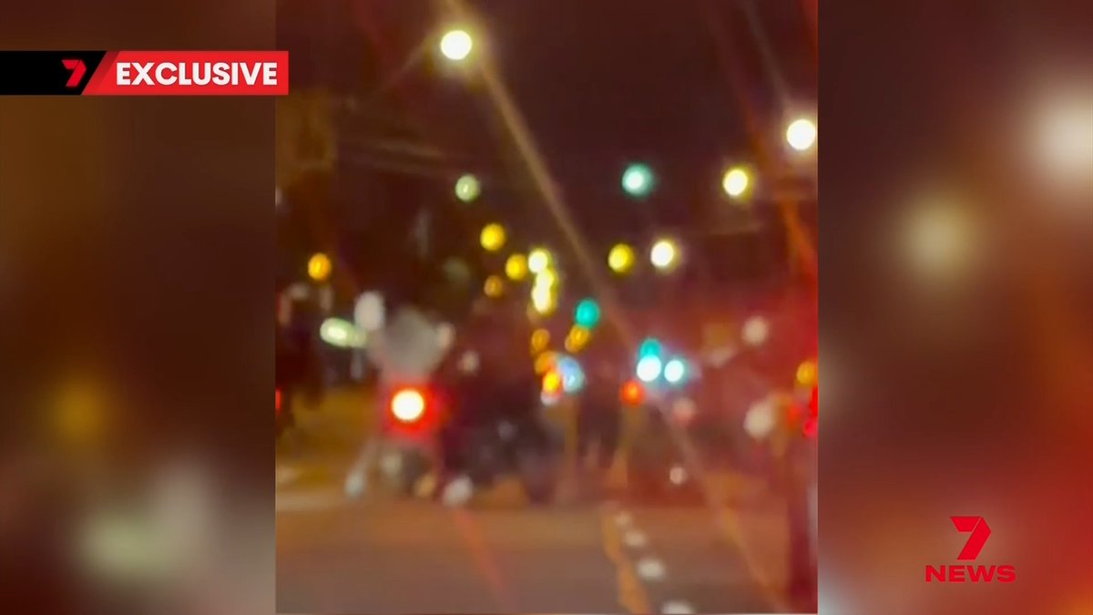 A young Melbourne woman has broken down in tears, reliving the moment she was bashed and tasered by a motorcycle gang hell-bent on stealing her bike. Jacqueline Stanley