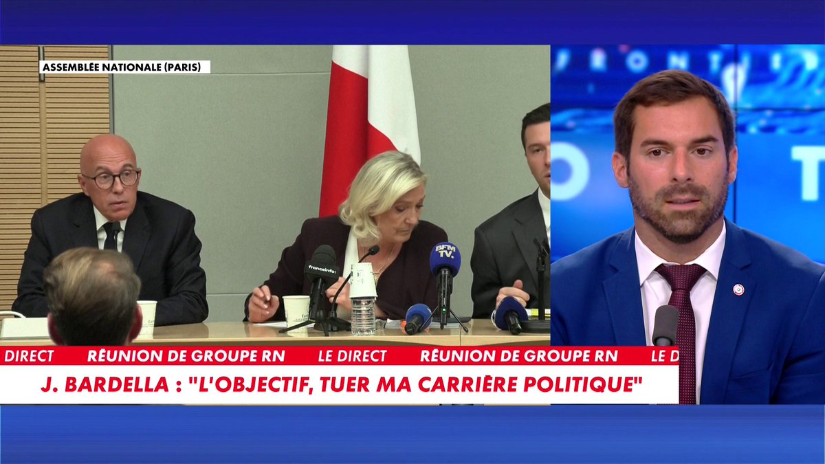 Julien Odoul : «Ce n'est pas Jordan Bardella qui est attaqué. C'est la volonté de changement du peuple français», dans #100Frontieres Toute l'info est à retrouver sur