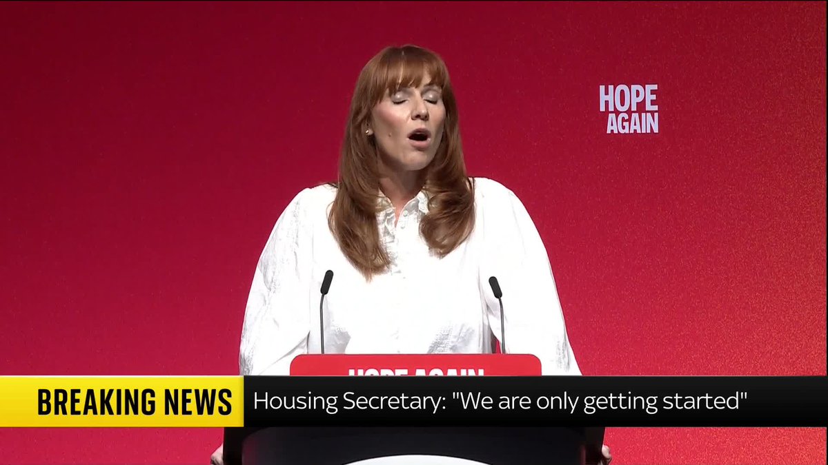 "We're ending the injustice of leasehold." Housing Secretary Angela Rayner says Labour will be capping and then scrapping ground rents for leaseholders