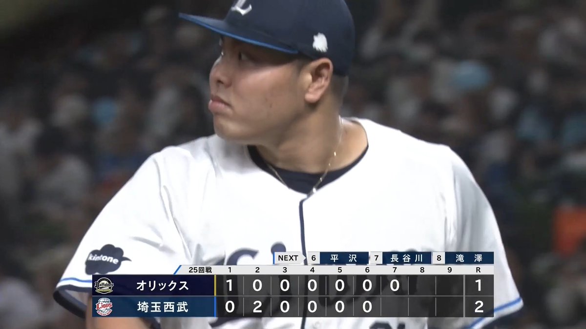 埼玉西武 平良海馬 投手が7回95球4安打7奪三振1失点のピッチングで12勝目を挙げた！⚾ これで規定投球回にも到達し、防御率ランキング1位に！👀👏