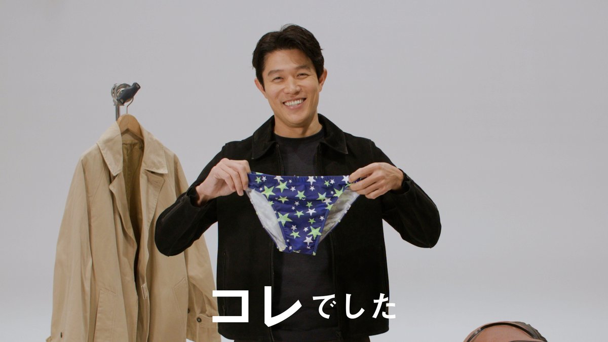 パンツと馬持って話してるのに、めっちゃ上品で爽やかイケメンな鈴木亮平さんになりたい。 マジで世の中で一番カッコいい、男の中の漢。 深みのある低音メロボイスに聞き惚れる……もっこり #映画シティーハンター #Netflix