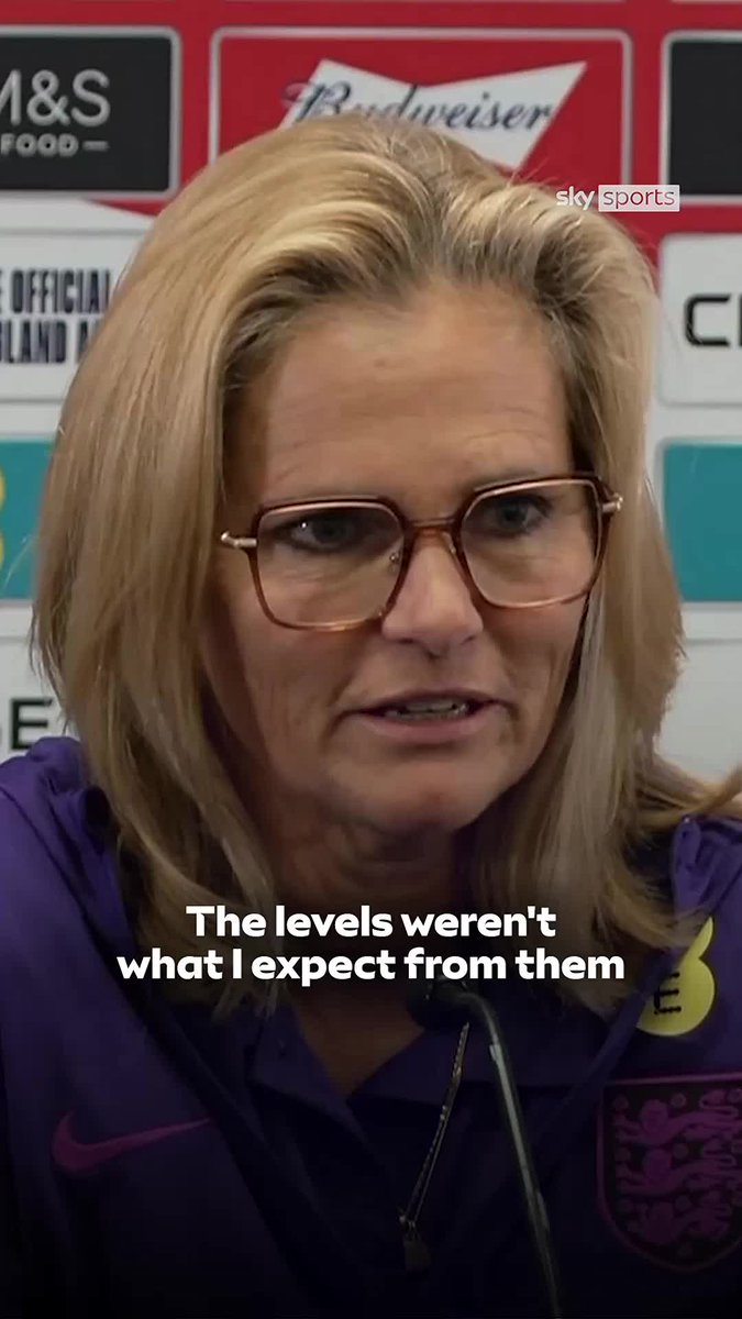England Head Coach Sarina Wiegman has demanded more from Chloe Kelly &amp; Ella Toone after the pair were left out of the England squad for World Cup Play-Off against Greece 🗣️🏴󠁧󠁢󠁥󠁮󠁧󠁿