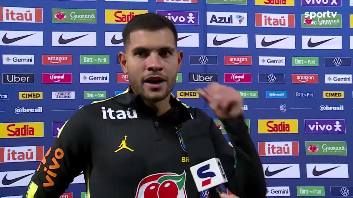 Autor do gol da virada do Brasil, Bruno Guimarães fala sobre melhora no desempenho, diz que o time ainda está em formação e explica debate sobre quem iria cobrar o pênalti: "Acho que muita gente quer o resultado já de cara, e a gente entende muito o torcedor"