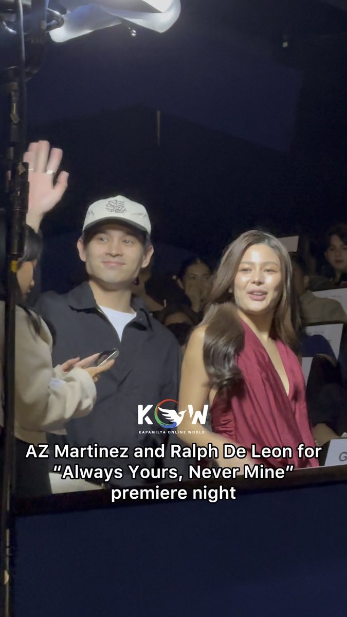 #RalphDeLeon and #AZMartinez for #AlwaysYoursNeverMine Premiere Night #AlwaysYoursNeverMineWorldPremiere
