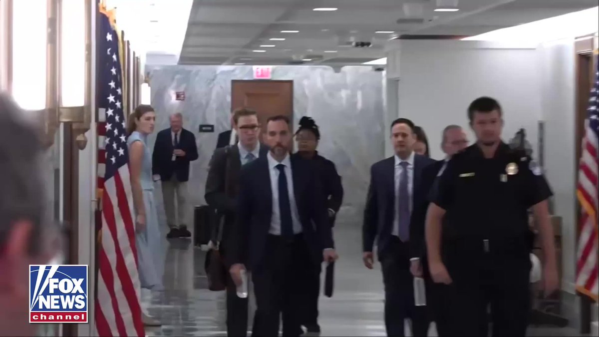 NOW: Former Special Counsel Jack Smith arrives on Capitol Hill for his testimony to the Senate Judiciary Committee on his controversial Trump investigations.