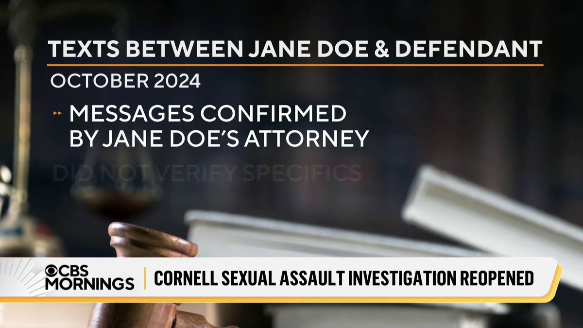 Two days after the Cornell rape took place, one of the men texted the victim to apologize for participating and not shutting it down.