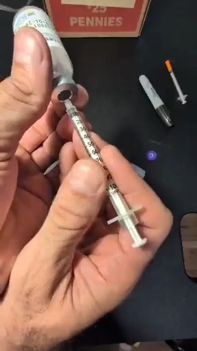 have you ever tried drawing a peptide into a vial and there was so much negative pressure pulling the plunger back that no peptide actually came out? this is the simple fix.