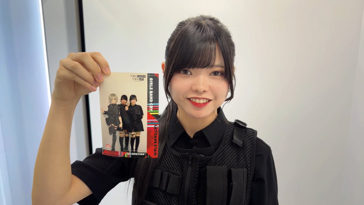 香港のガールズバンドクライポップアップストアにあるフォトブースで遊んできたよ〜☝️ #ガルクラ #トゲナシトゲアリ