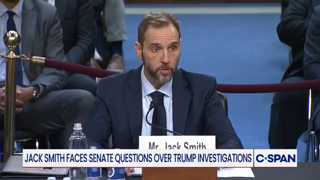Former special counsel Jack Smith on allegations that he targeted GOP lawmakers in office: "I stand by my decisions as Special Counsel, including my decision to bring charges against President Trump."