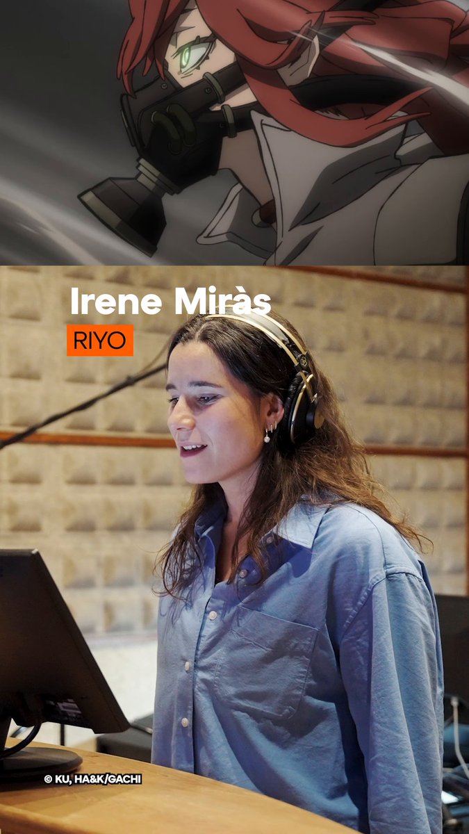Dando el 100% 🔥 Detrás de escena del doblaje de Gachiakuta, con Irene Miràs como Riyo ✂