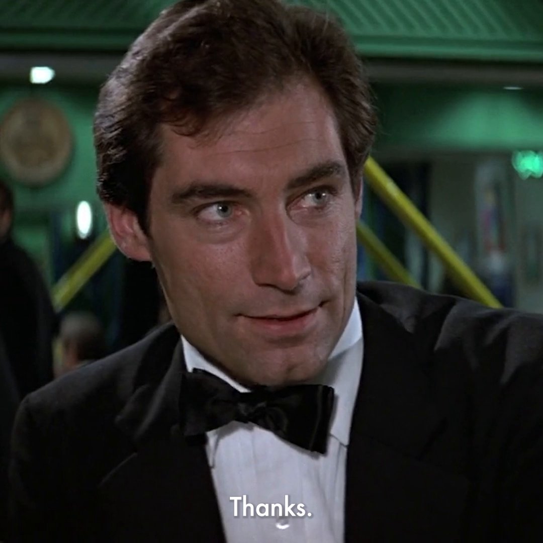 He got the message. On this day in 1986, the first unit began filming THE LIVING DAYLIGHTS at Pinewood Studios, marking Timothy Dalton’s first outing as James Bond.
