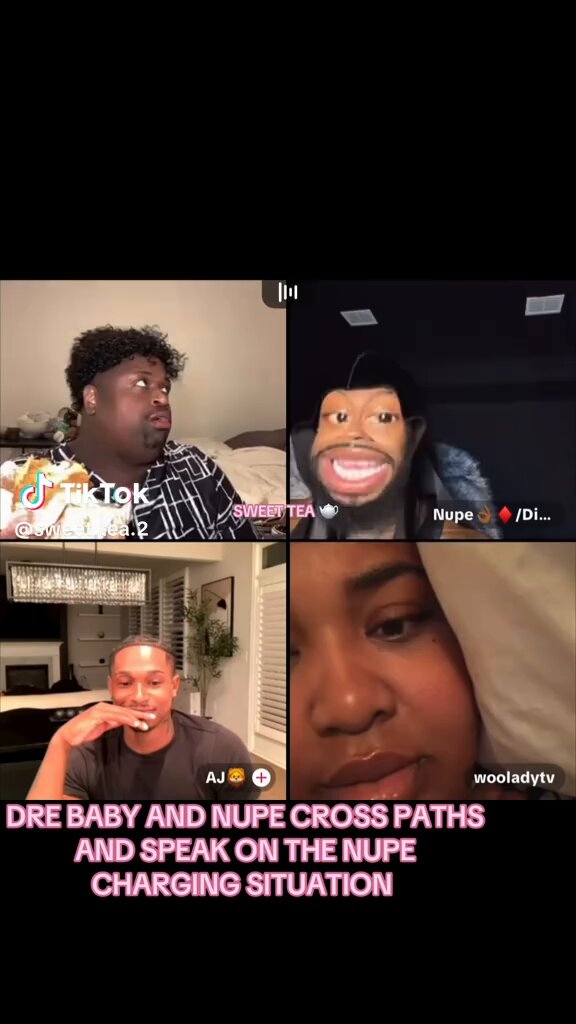 DreBaby and Nupe finally on the same screen 😭😭😭