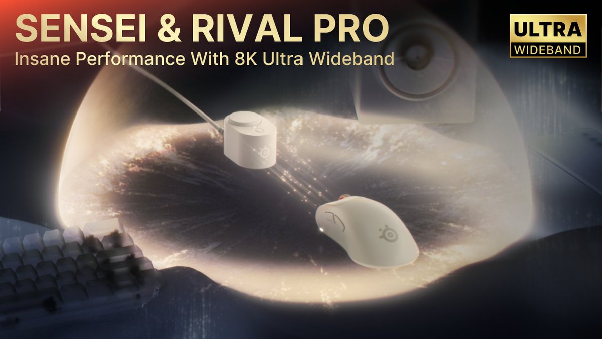 Sensei Pro & Rival Pro with 8K Ultra Wideband pre-order now: