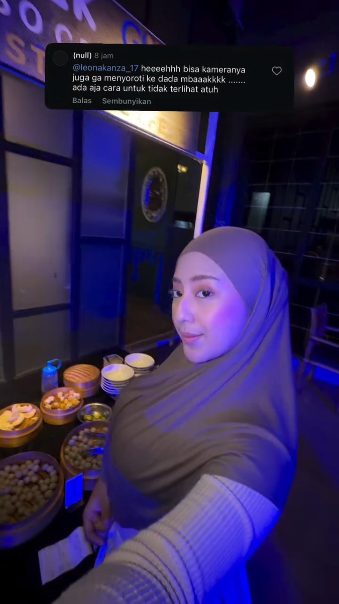 baru aja nemu videonya ka leona kanza yg baru aja diup, ini maksudnya gimana sih dia balas komen netizen?😭