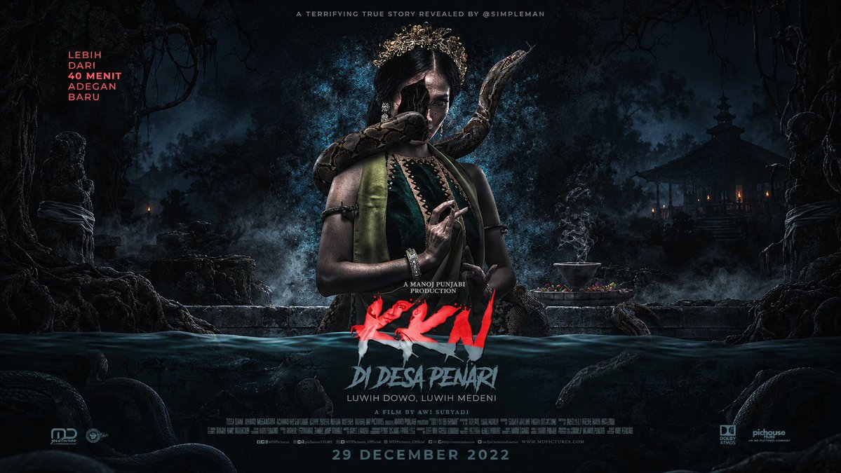 🎬 KKN di Desa Penari (2022) "Masih ingat kisah KKN yang berubah jadi mimpi buruk ini? 😨 Kalau kalian ada di posisi mereka, tetap lanjut KKN atau langsung pulang? 👀🌙" #KKNdiDesaPenari #FilmIndonesia #HororIndonesia