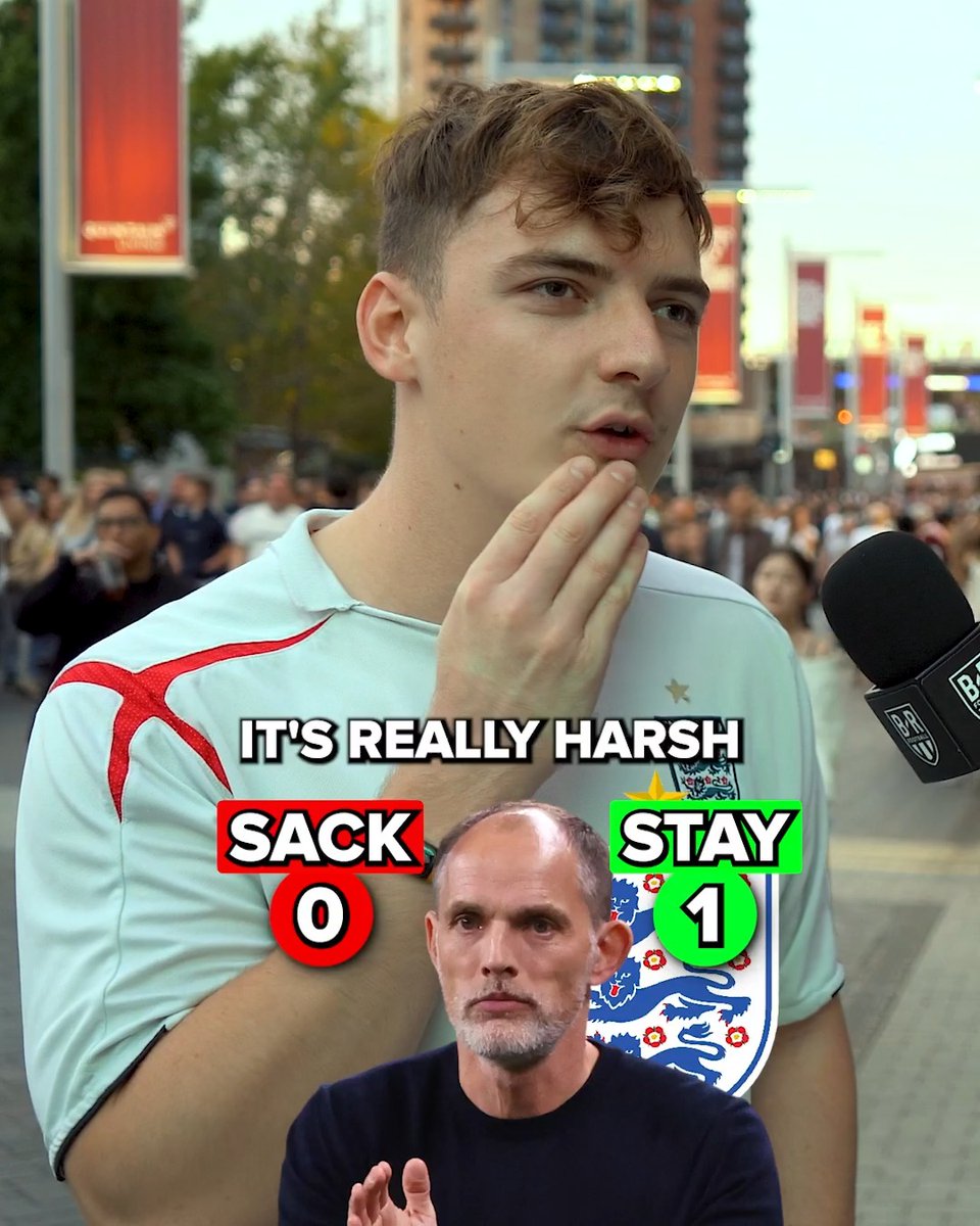 Do England fans think Thomas Tuchel should have been sacked after the World Cup? 🏴󠁧󠁢󠁥󠁮󠁧󠁿