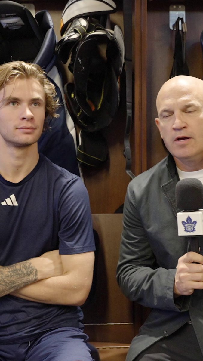 “It almost gives me chills thinking about it” Ryan Leslie sits down with Gavin McKenna ahead of his NHL debut